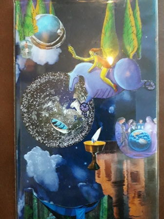 Soulcollage blauwe nacht