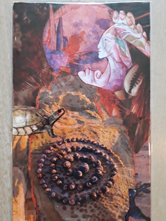 Soulcollage rode maan